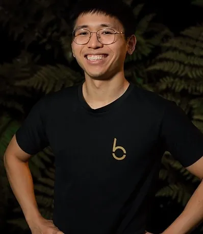 Portrait of Jeremiah Lung, personal trainer